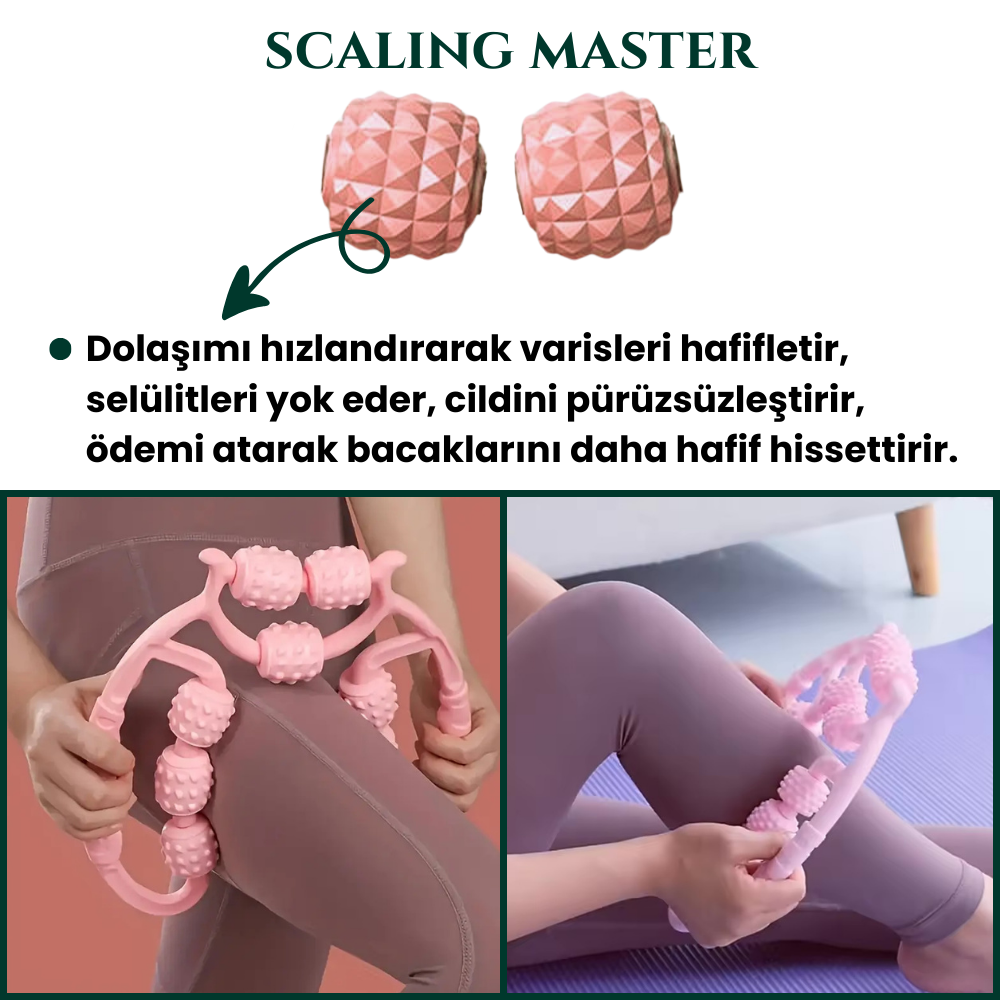 Bacak İncelten ve Sıkılaştıran Masaj Aleti