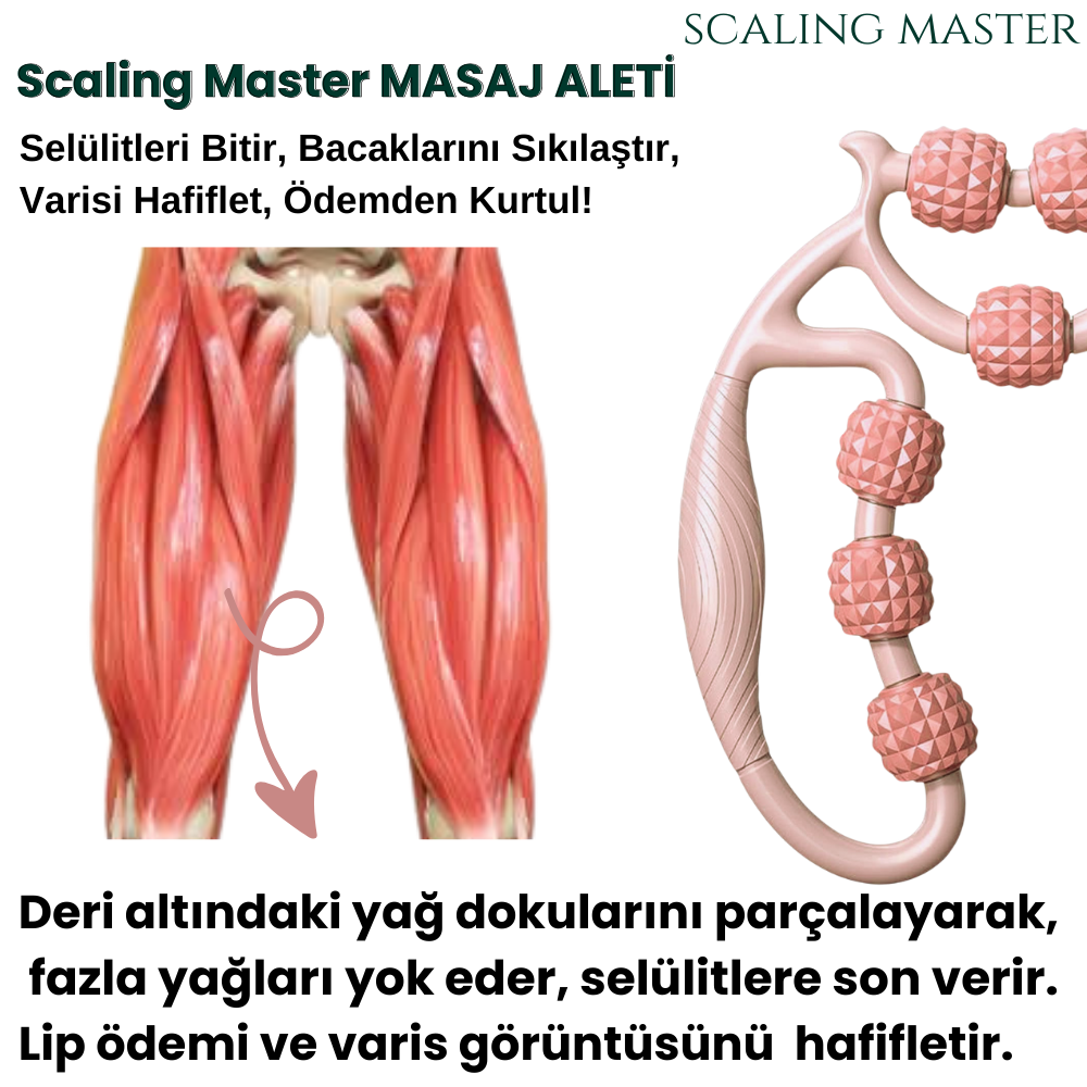 Bacak İncelten ve Sıkılaştıran Masaj Aleti